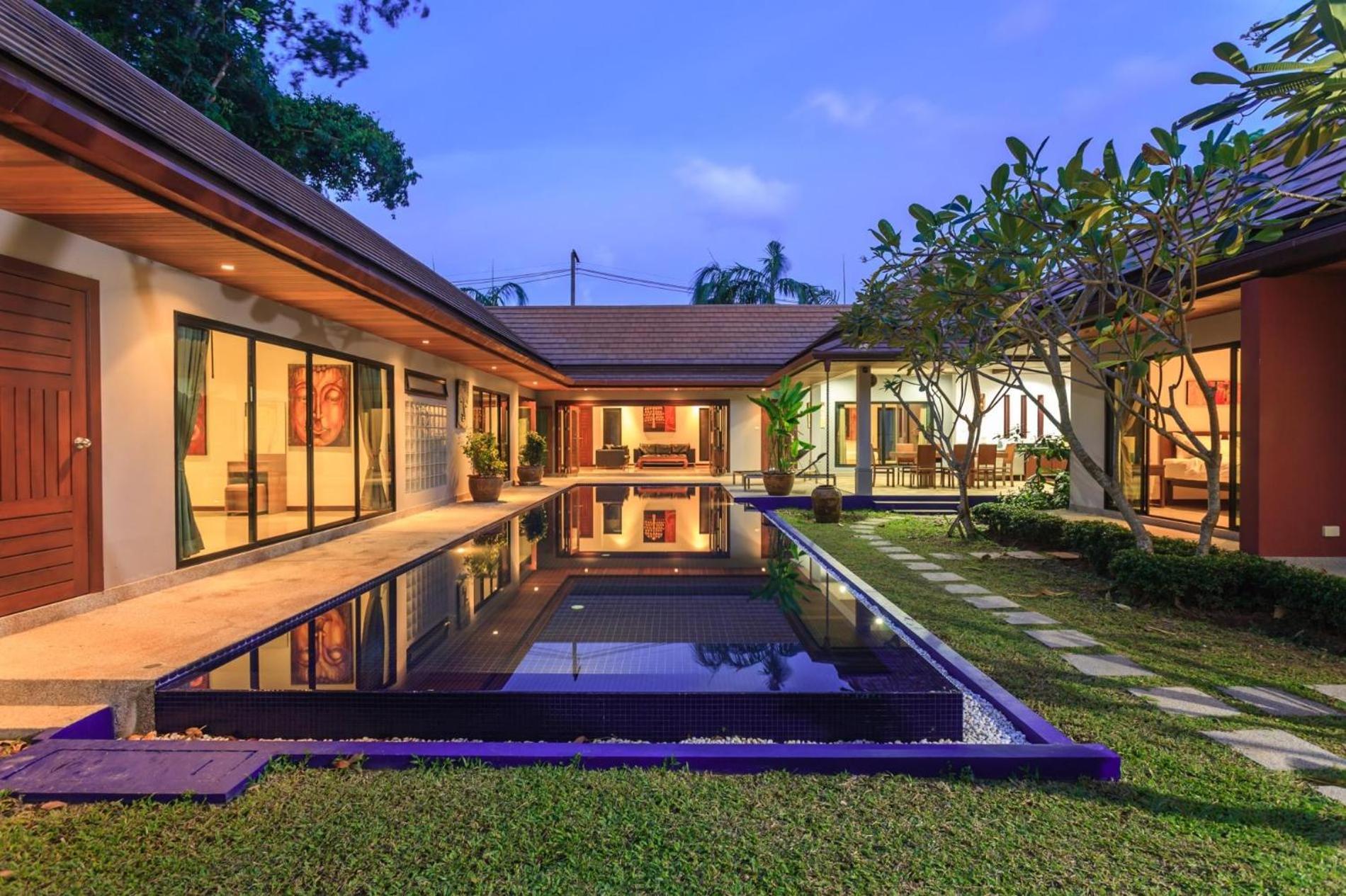 Frangipani Pool Villa - Garden, Bbq & Maid Nai Harn Exteriör bild