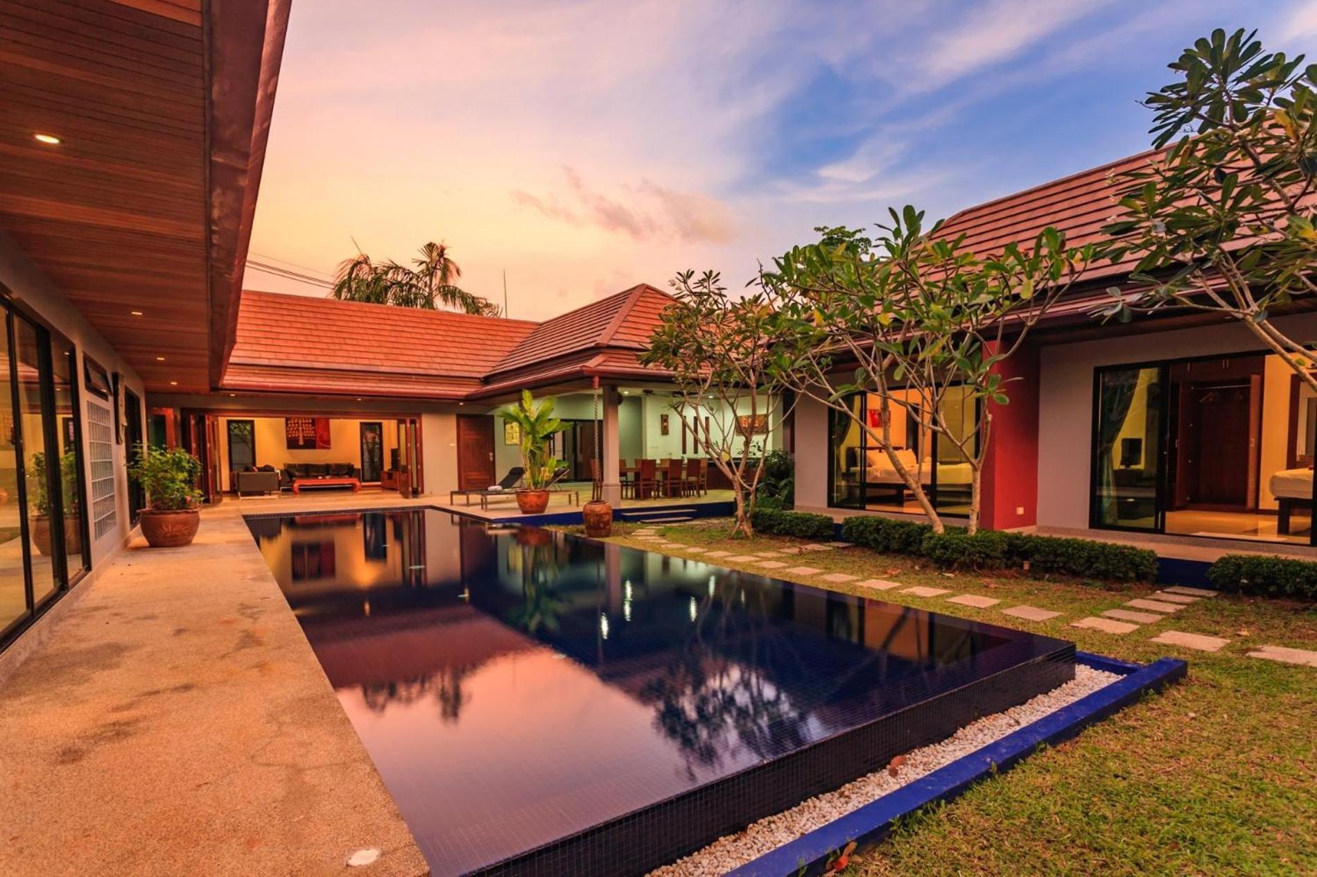 Frangipani Pool Villa - Garden, Bbq & Maid Nai Harn Exteriör bild