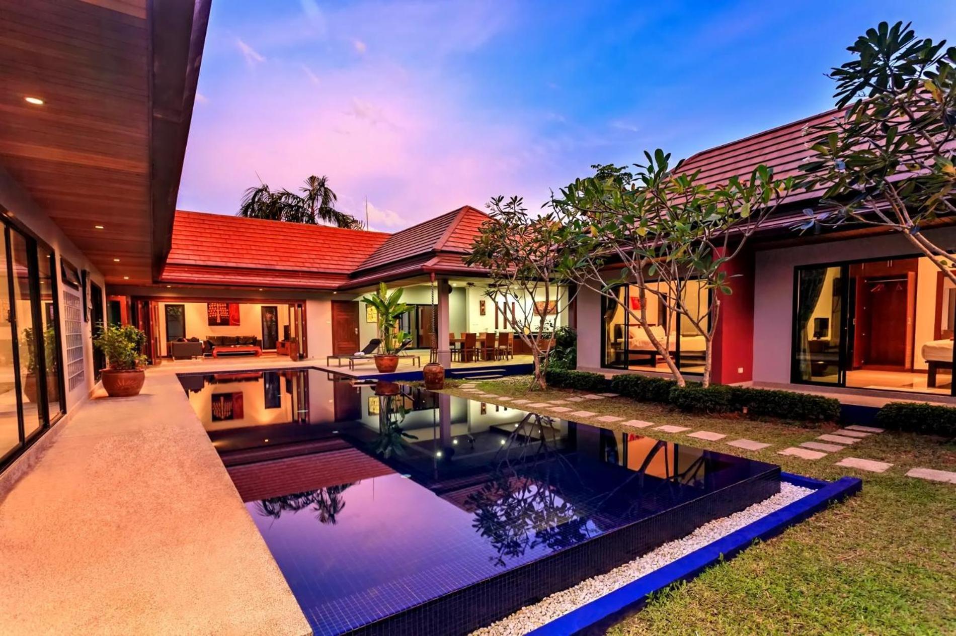 Frangipani Pool Villa - Garden, Bbq & Maid Nai Harn Exteriör bild